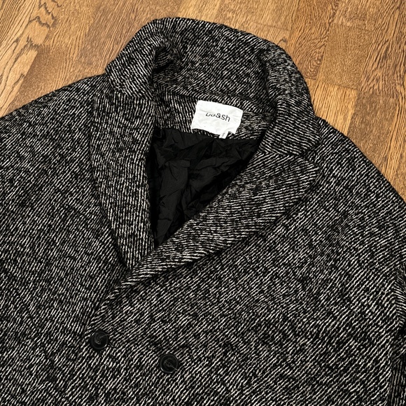 ba&sh Santa Twill Wool Alpaca Blend Double Breasted Oversized Coat Womens Small - Picture 2 of 11